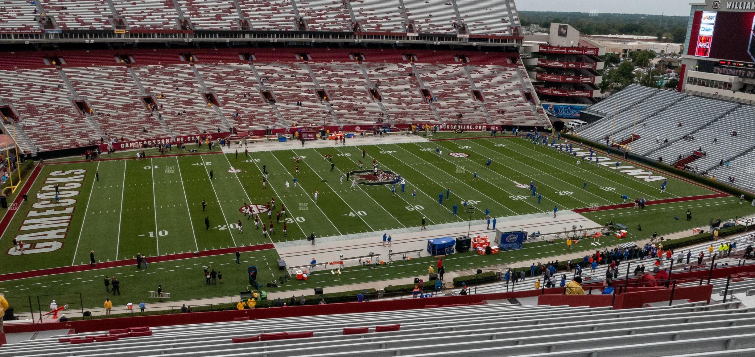 Seating view for Williams Brice Stadium Section 503