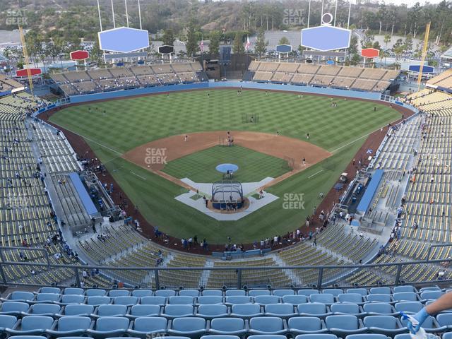 Seating view for Dodger Stadium Section 1 Td