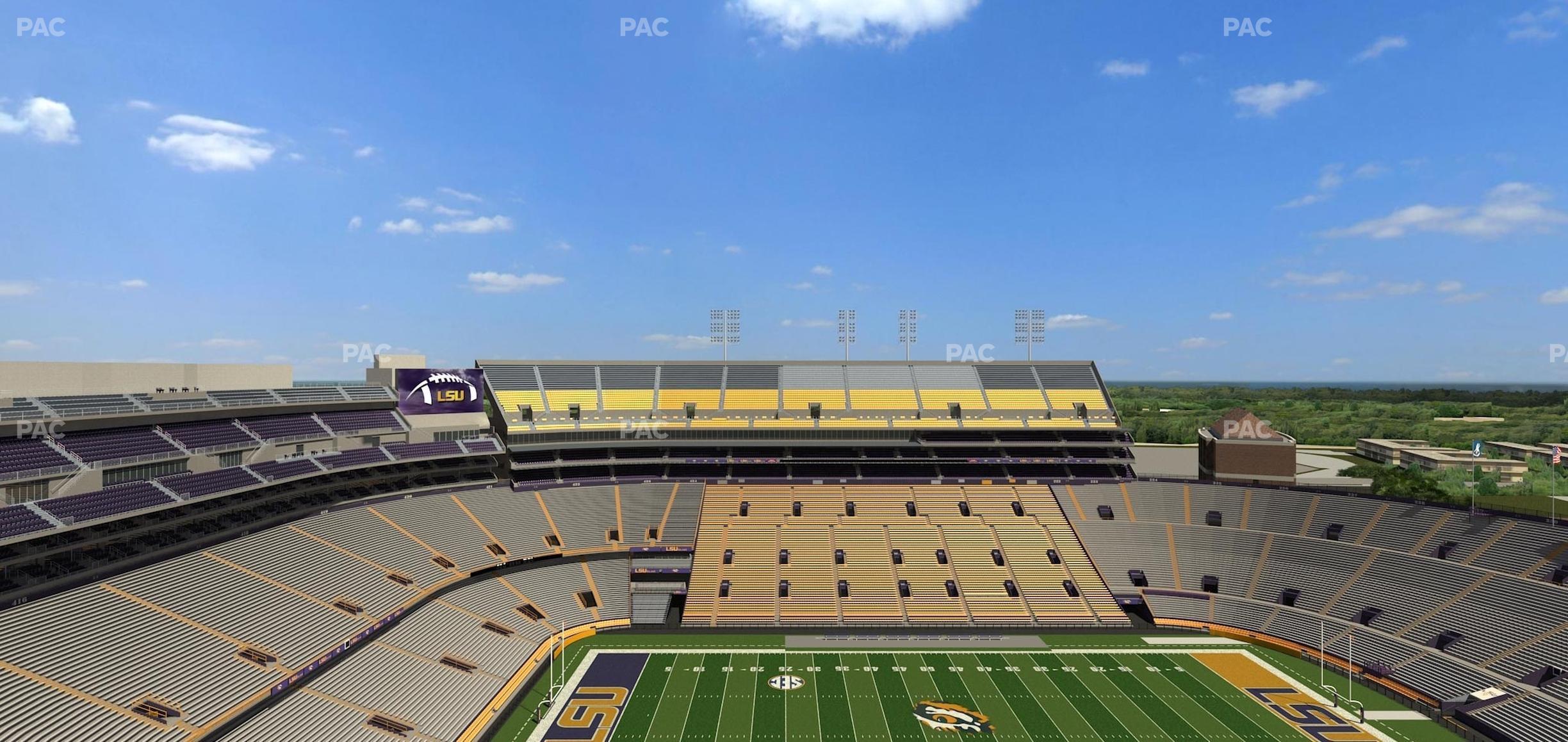 Seating view for Tiger Stadium Section 637