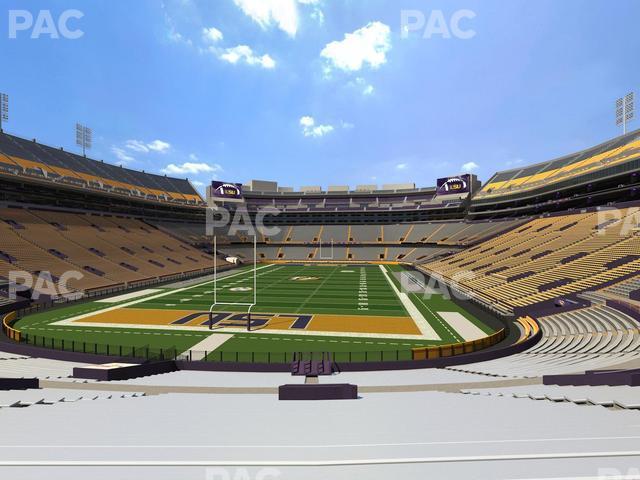 Seating view for Tiger Stadium Section 217