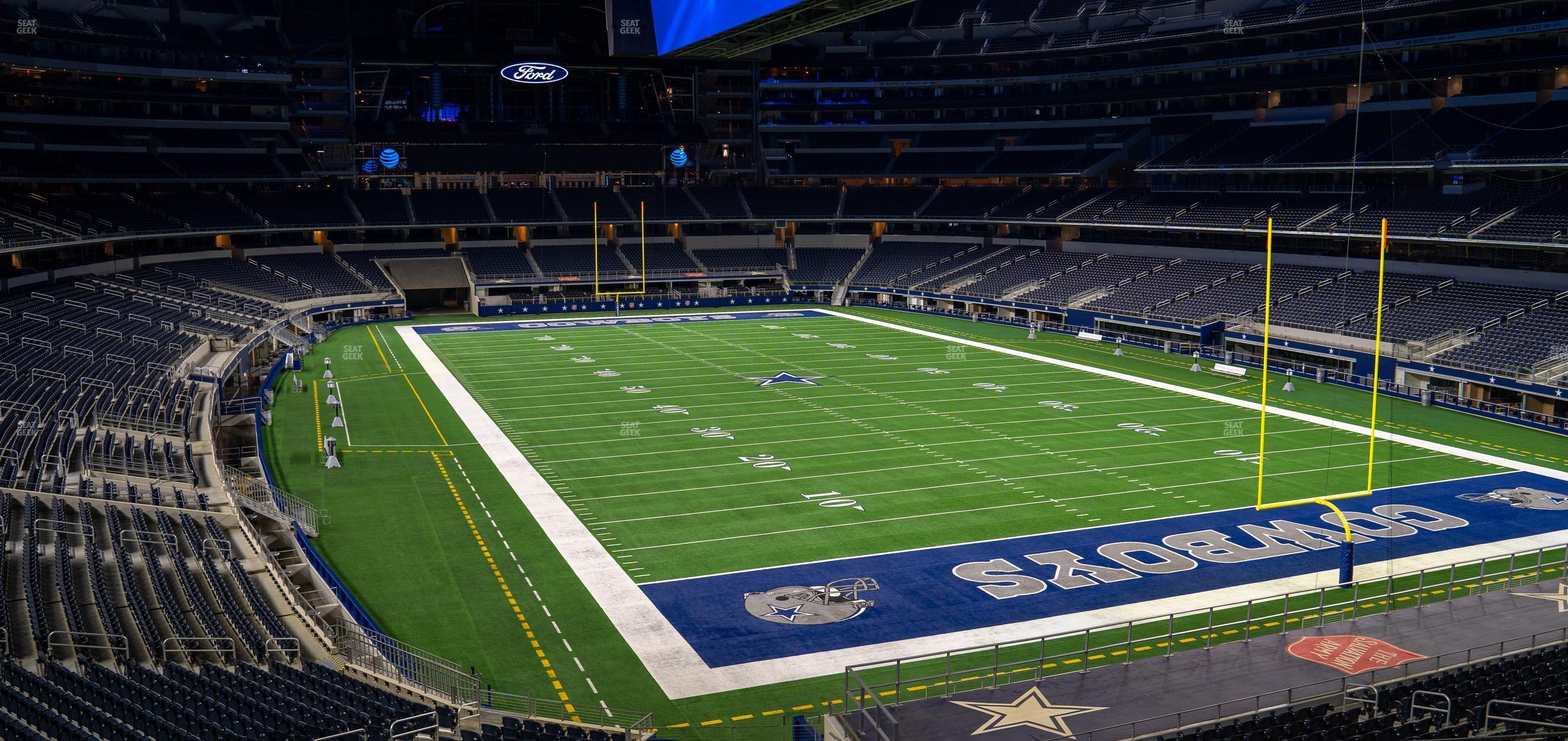 Seating view for AT&T Stadium Section 226