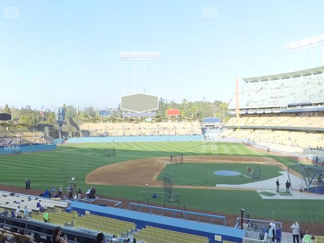 Seating view for Dodger Stadium Section 127 Lg