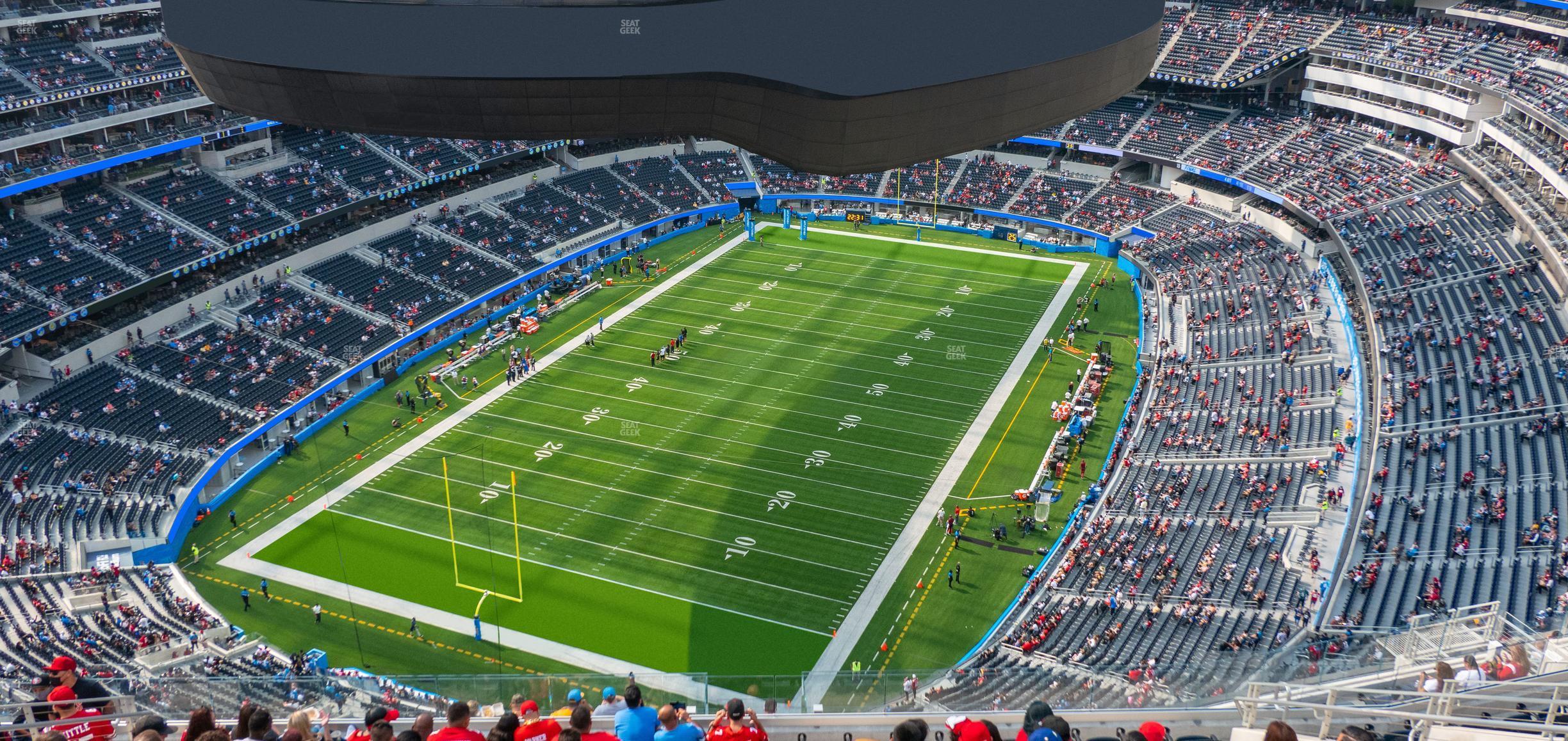 Seating view for SoFi Stadium Section 528