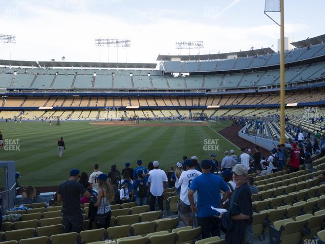 Seating view for Dodger Stadium Section 53 Fd