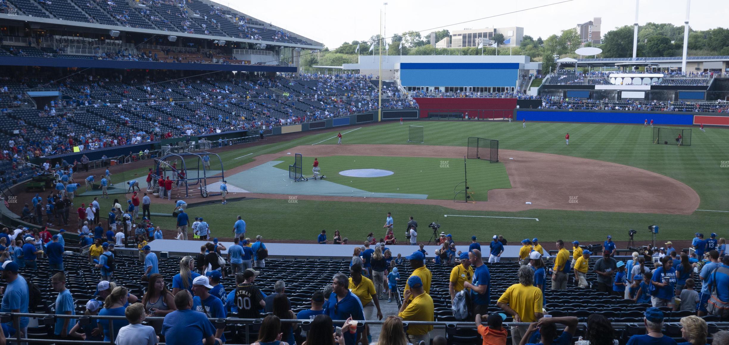 Seating view for Kauffman Stadium Section 234