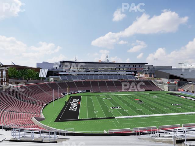 Seating view for Nippert Stadium Section 210