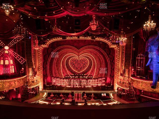 Seating view for Al Hirschfeld Theatre Section Mezzanine Front Center