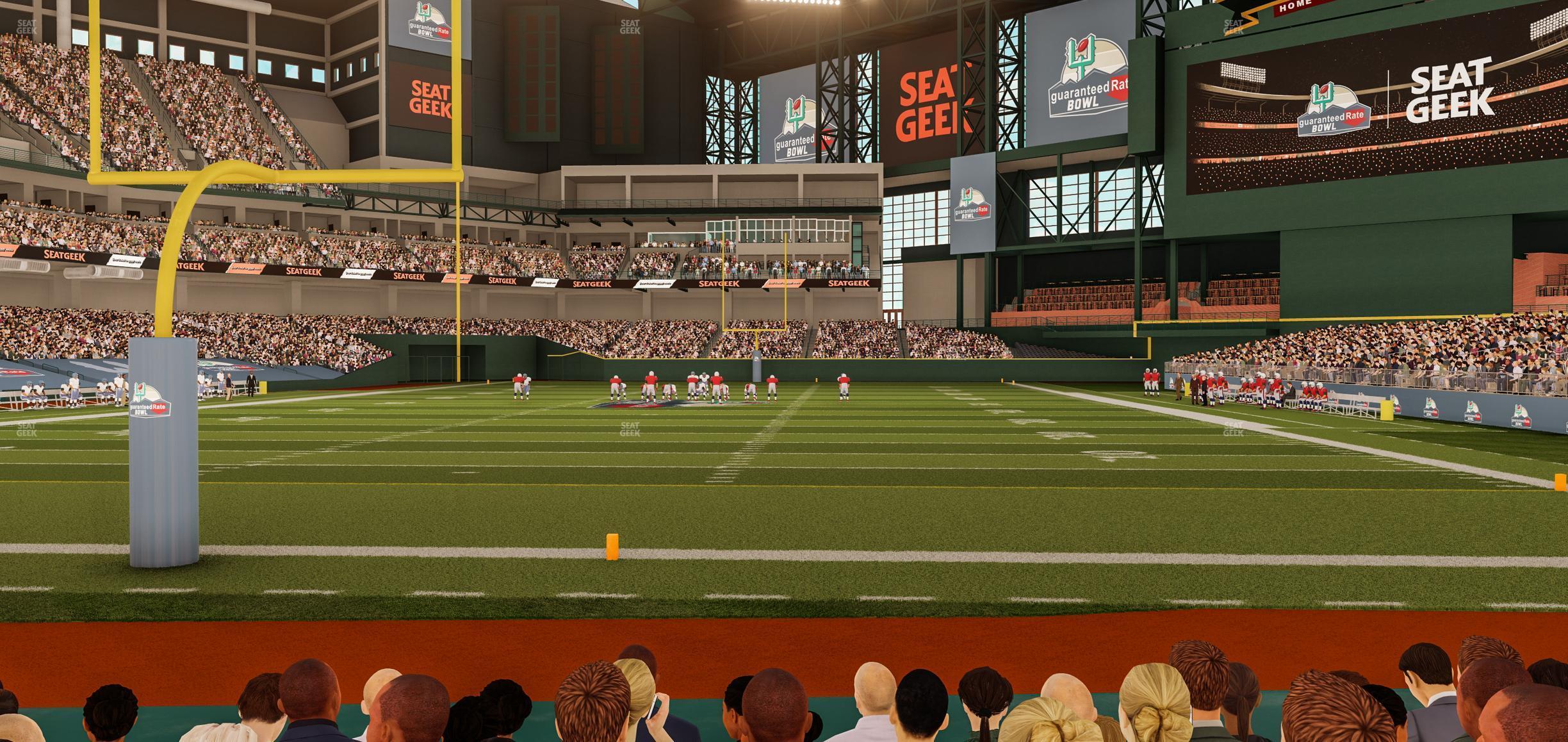 Seating view for Chase Field Section C