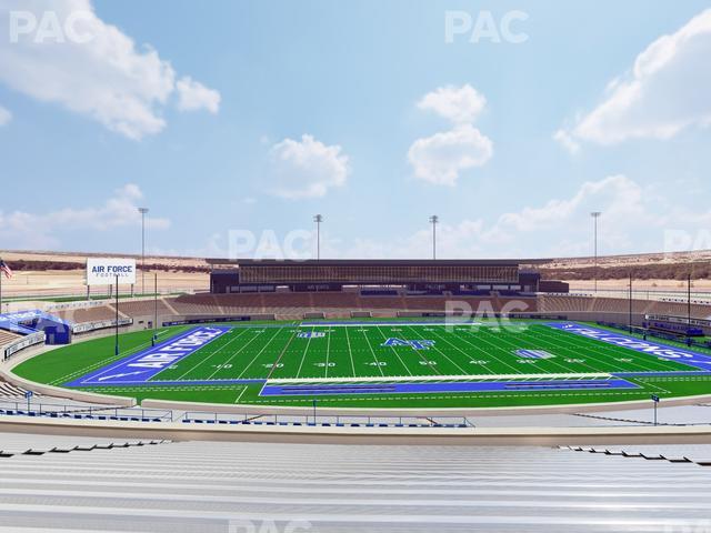 Seating view for Falcon Stadium Section M 9