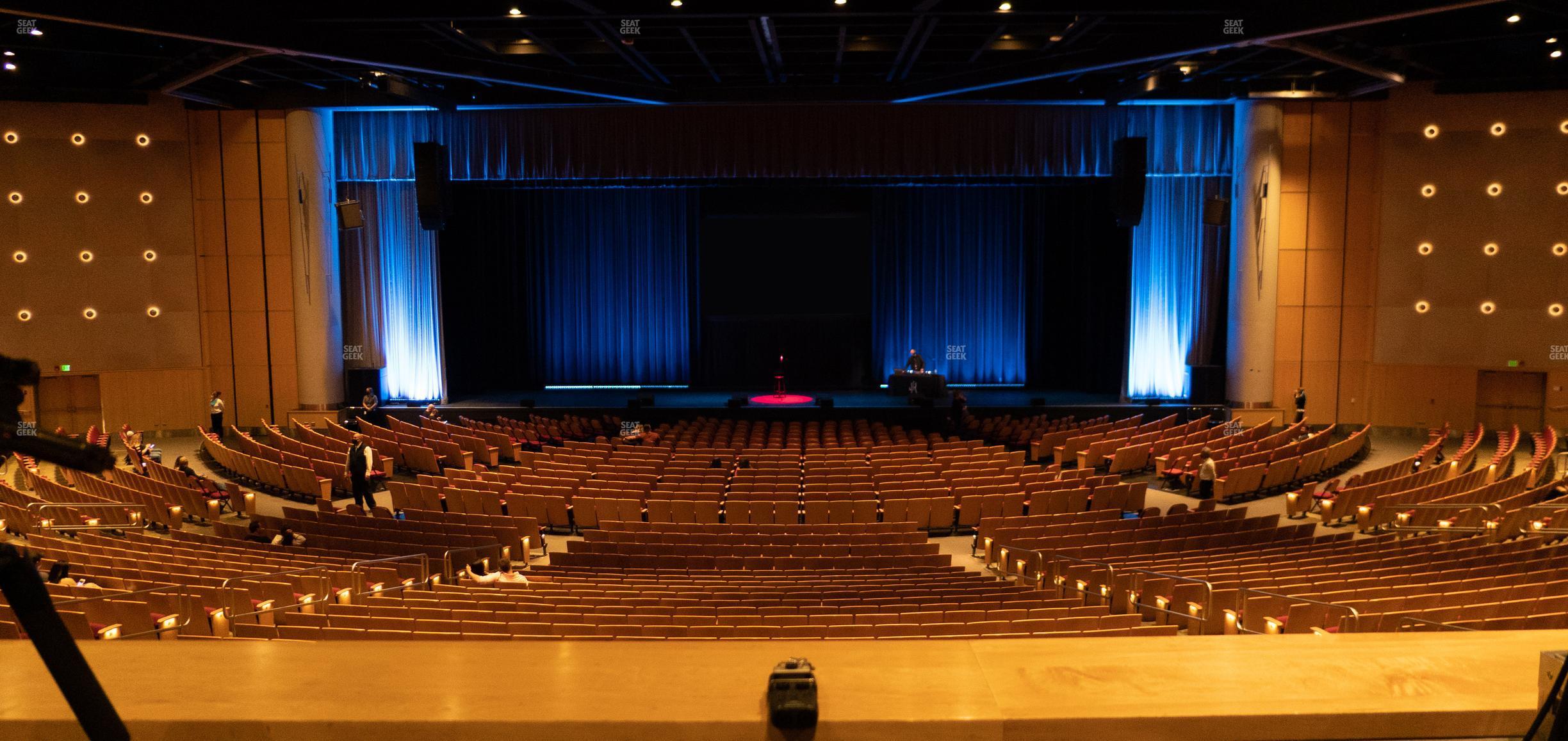 Seating view for Bellco Theatre Section Loge 4