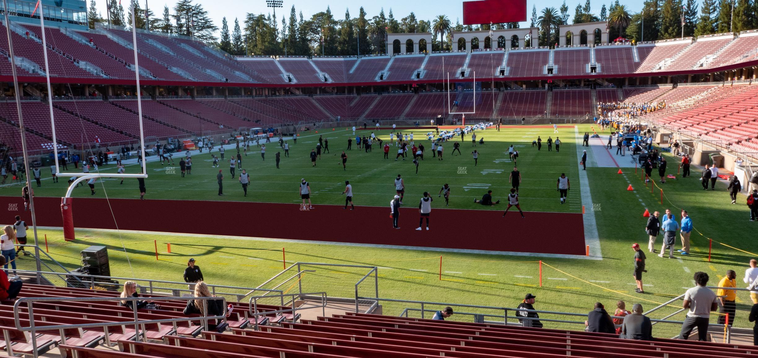 Seating view for Stanford Stadium Section 101