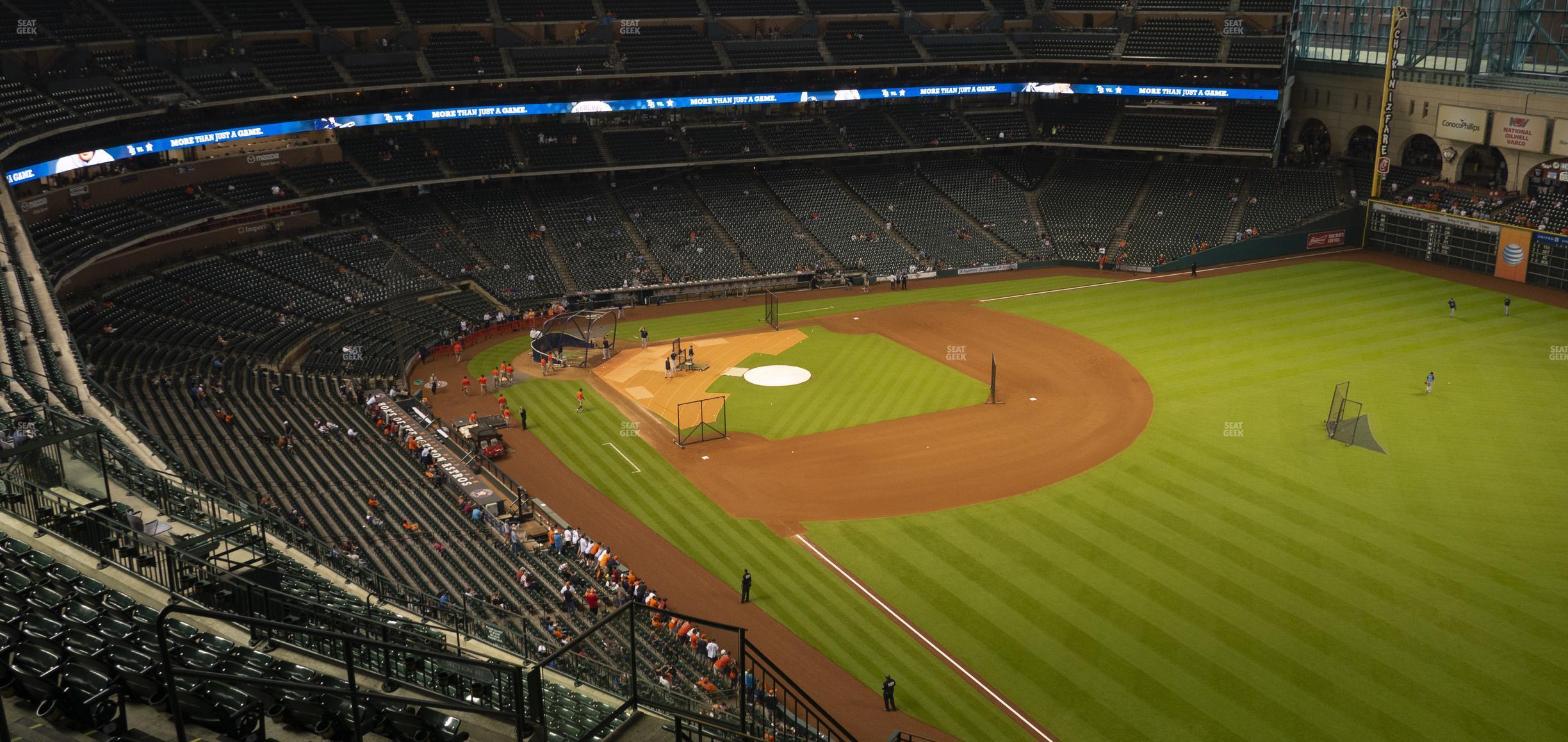 Seating view for Minute Maid Park Section 433