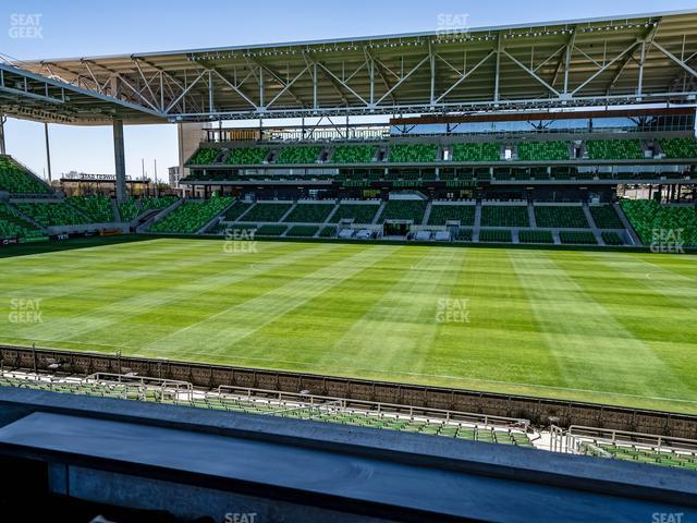 Seating view for Q2 Stadium Section Loge 131 B