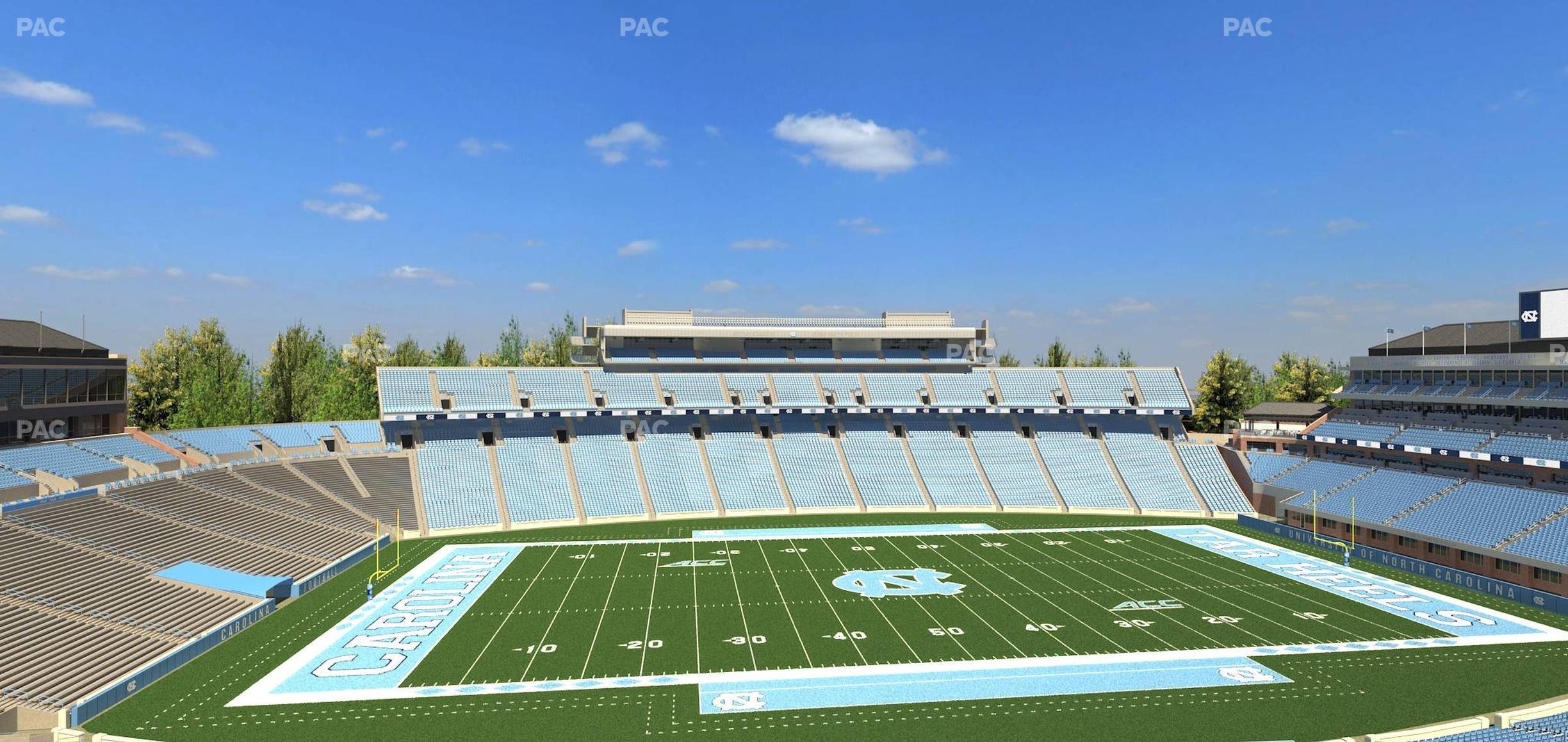 Seating view for Kenan Memorial Stadium Section 223