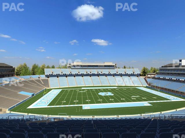 Seating view for Kenan Memorial Stadium Section 223