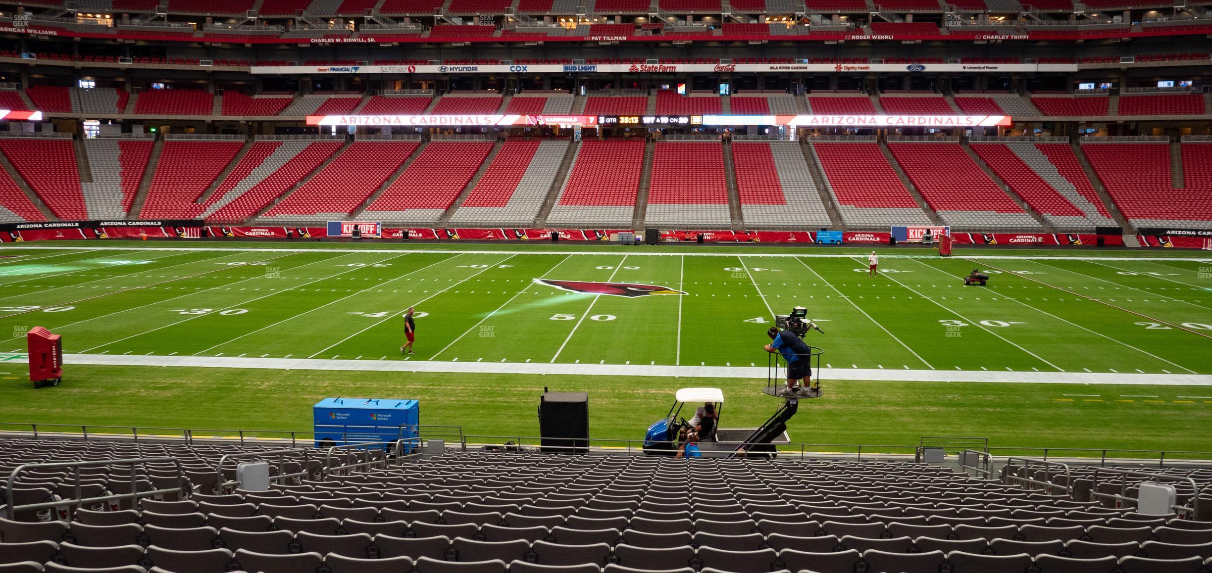 Seating view for State Farm Stadium Section 108