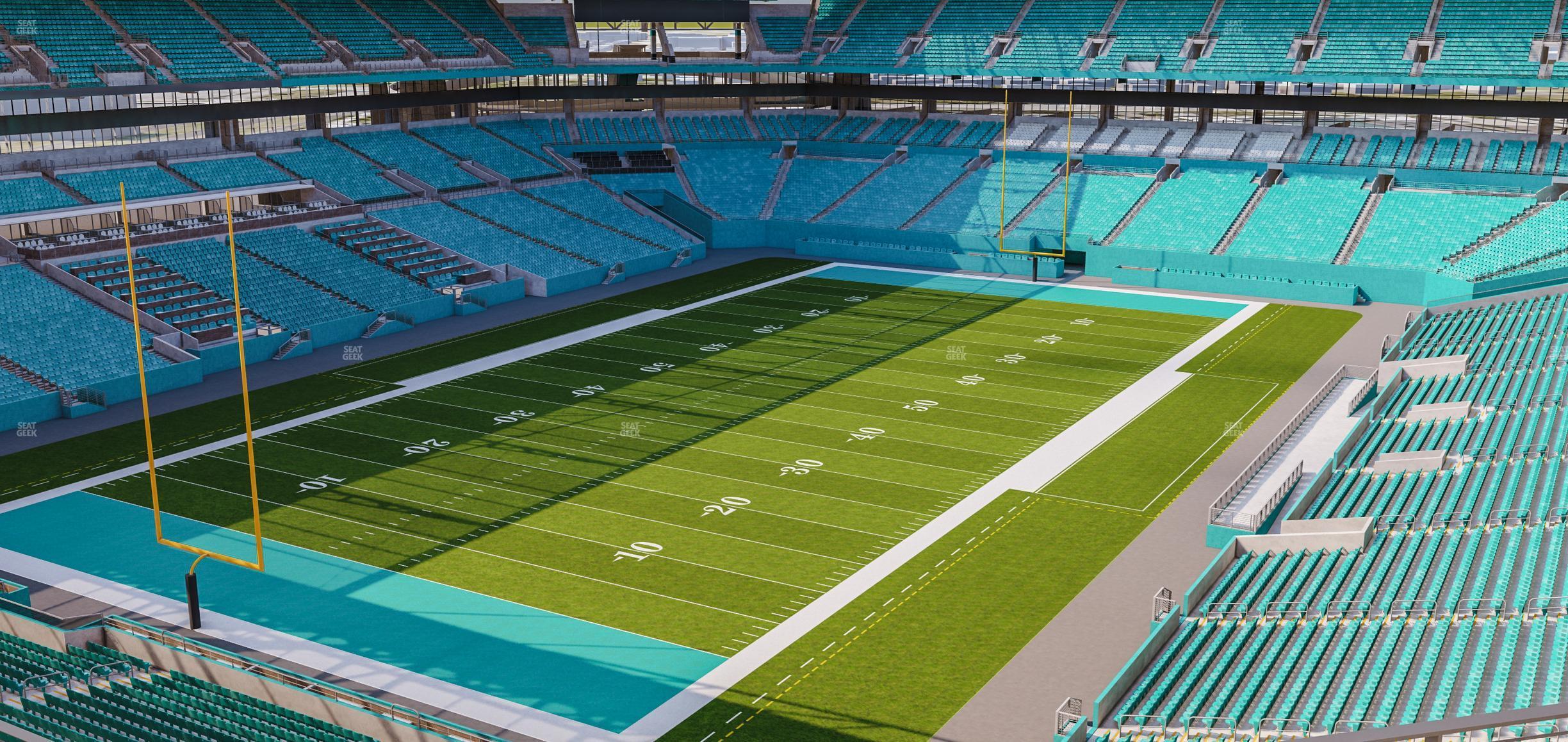 Seating view for Hard Rock Stadium Section 327