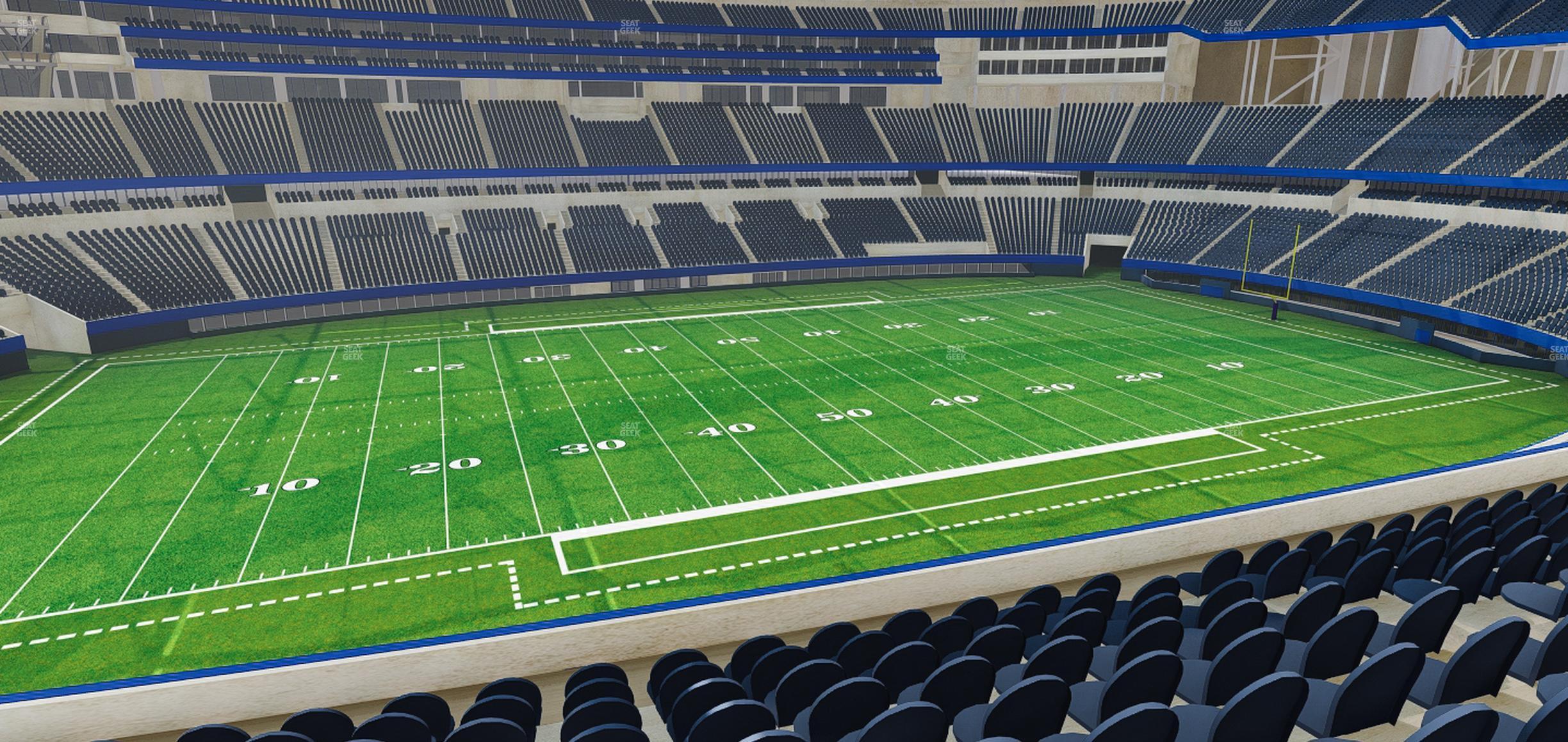 Seating view for SoFi Stadium Section Club 243