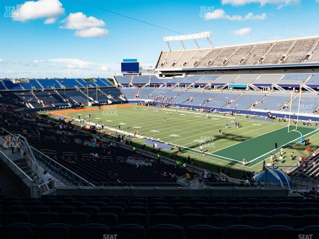 Seating view for Camping World Stadium Section Plaza 27