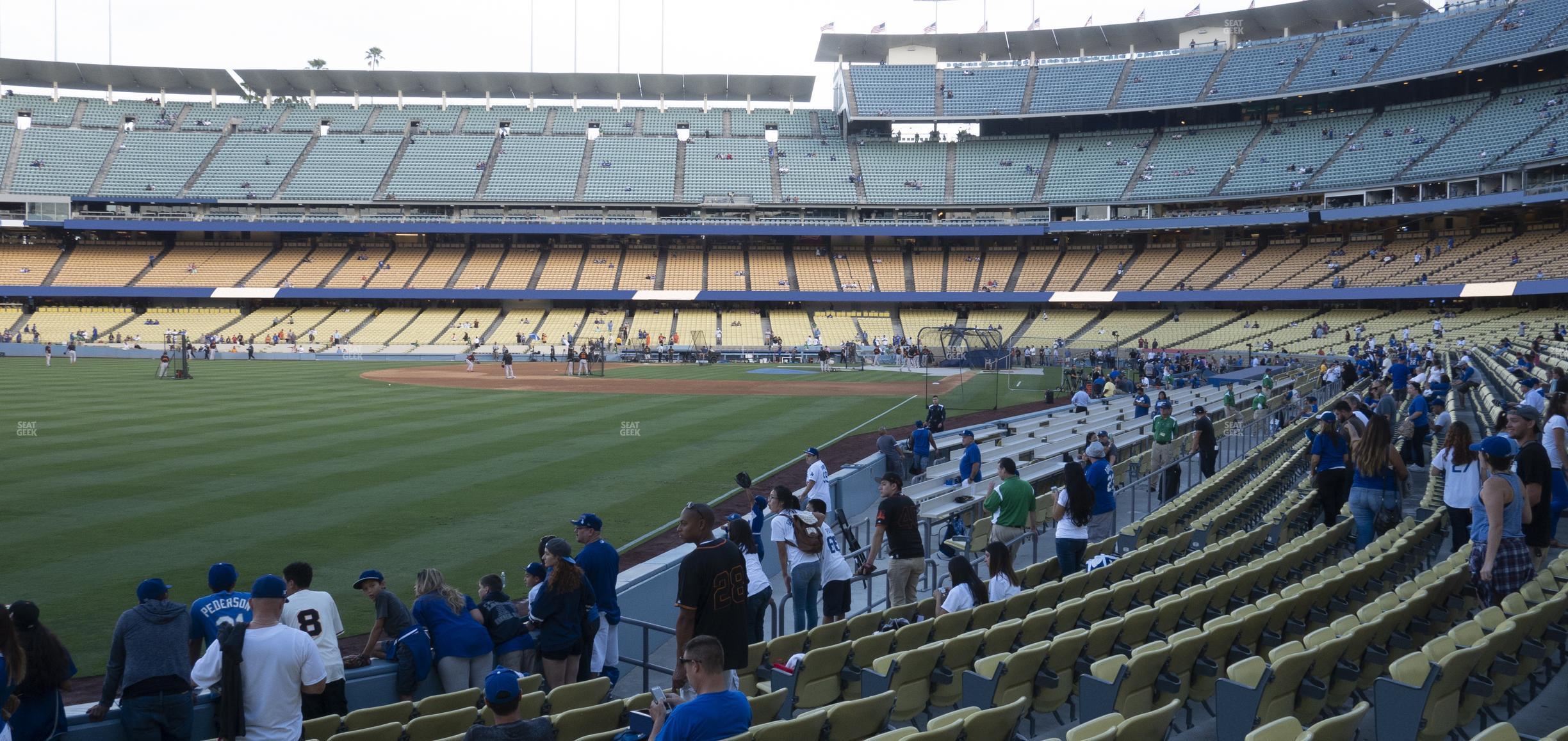 Seating view for Dodger Stadium Section 49 Fd