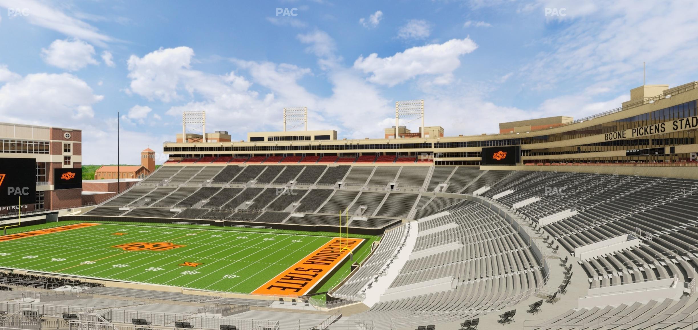 Seating view for Boone Pickens Stadium Section 229