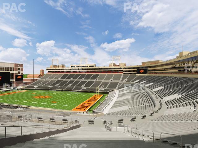 Seating view for Boone Pickens Stadium Section 229