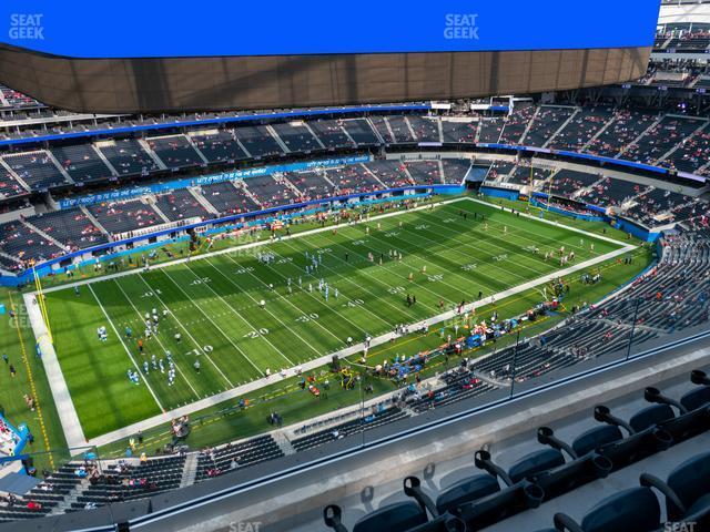 Seating view for SoFi Stadium Section 409