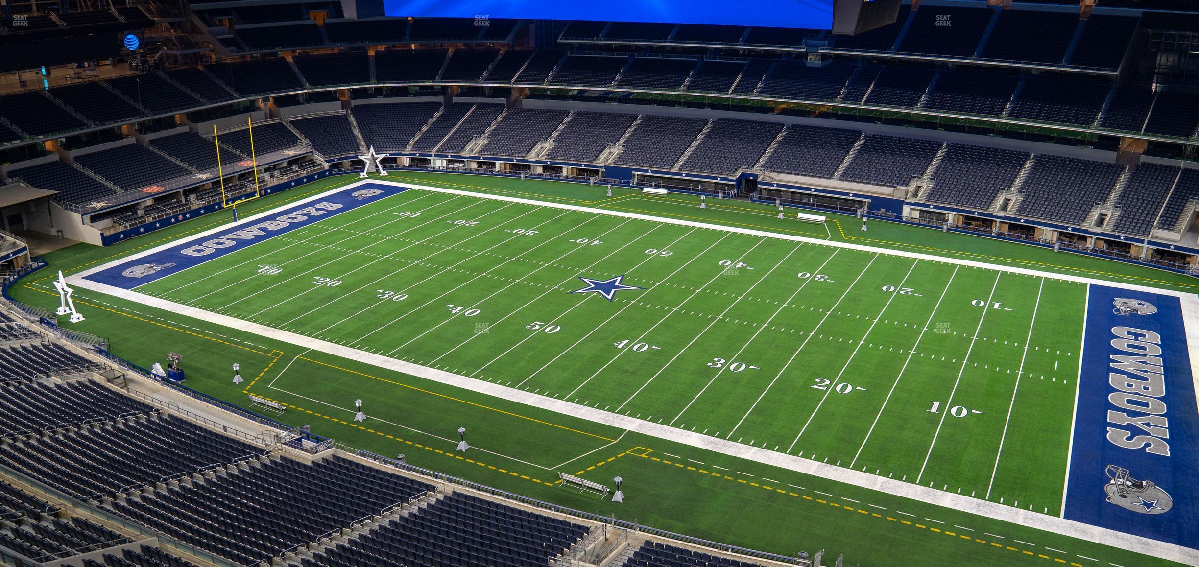 Seating view for AT&T Stadium Section Star Suite 661