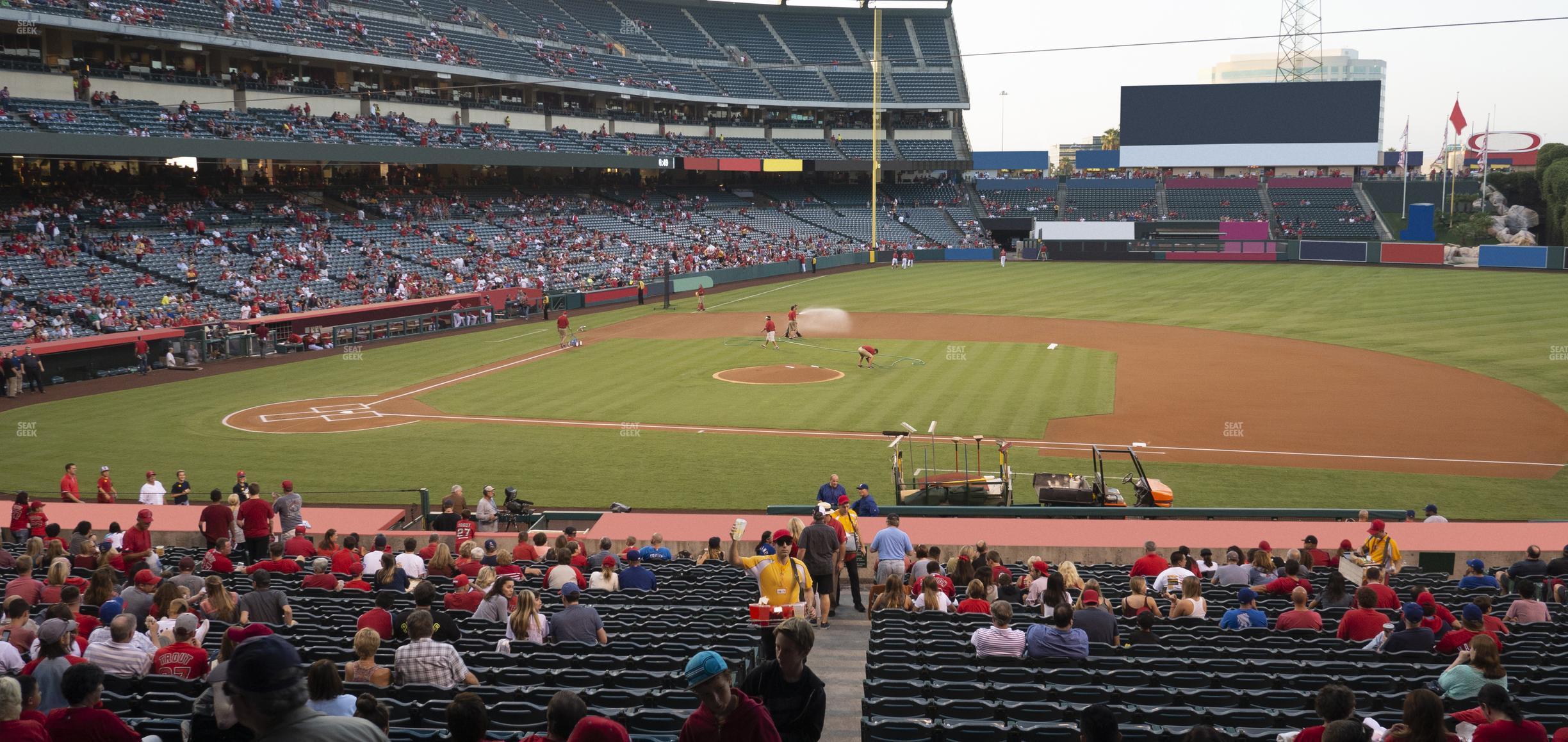 Seating view for Angel Stadium of Anaheim Section 223