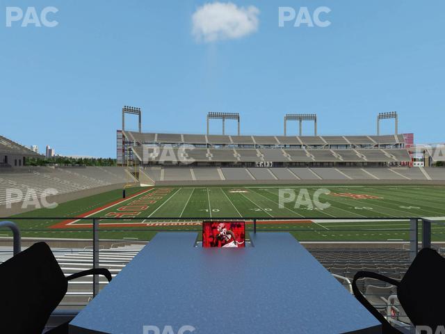 Seating view for TDECU Stadium Section Loge Box 21