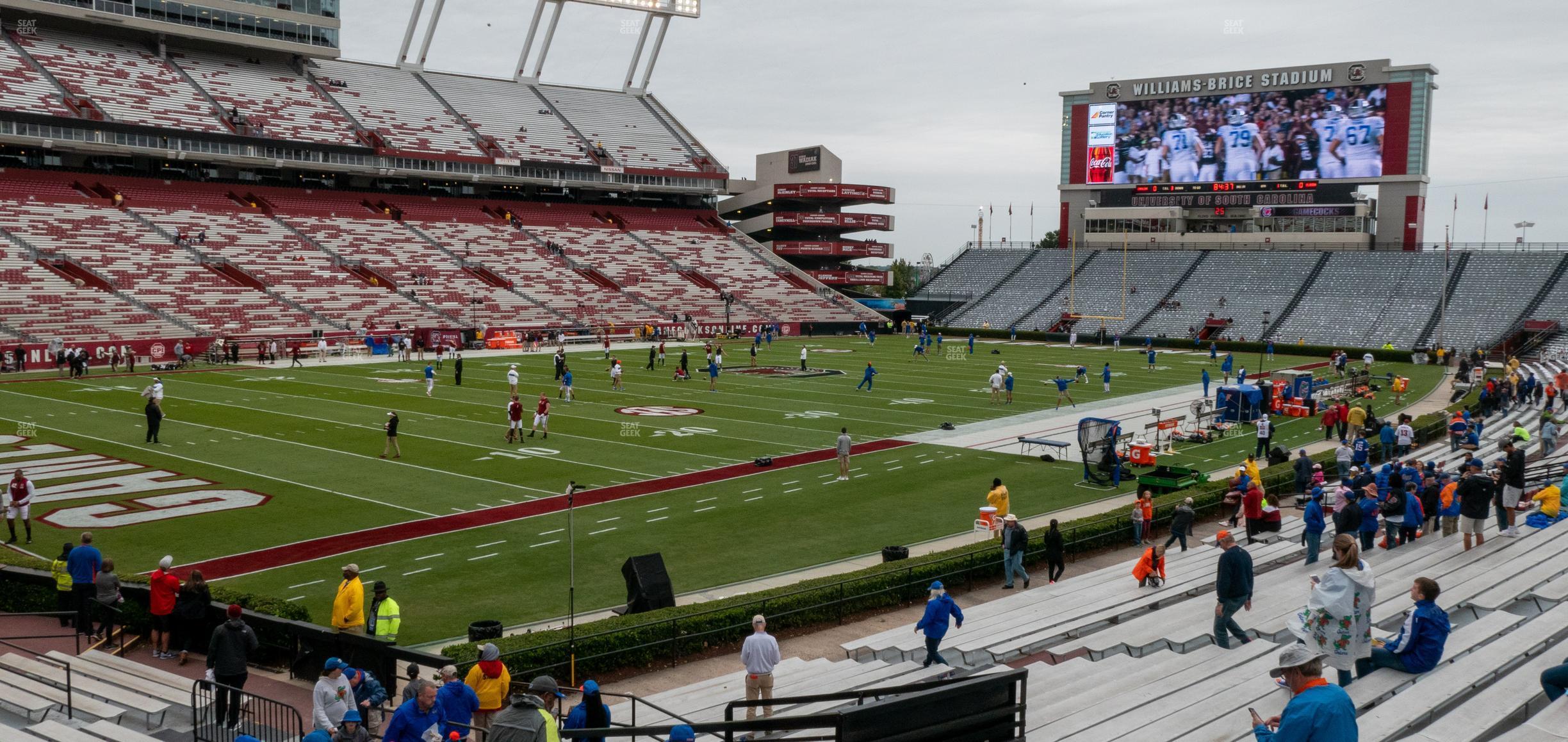 Seating view for Williams Brice Stadium Section 16