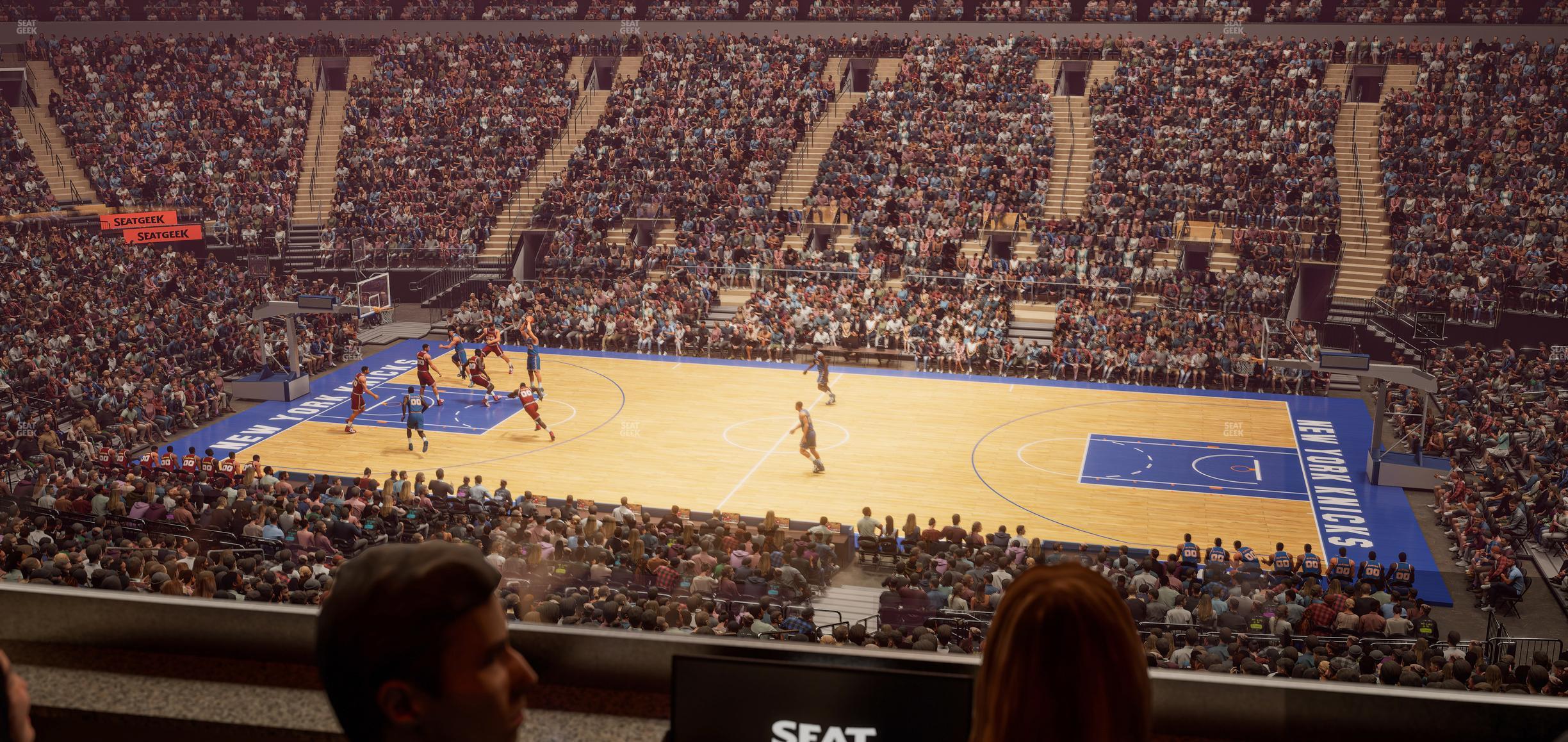 Seating view for Madison Square Garden Section Lexus Level Suite 49