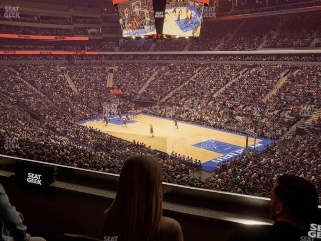 Seating view for Madison Square Garden Section Lexus Level Suite 54