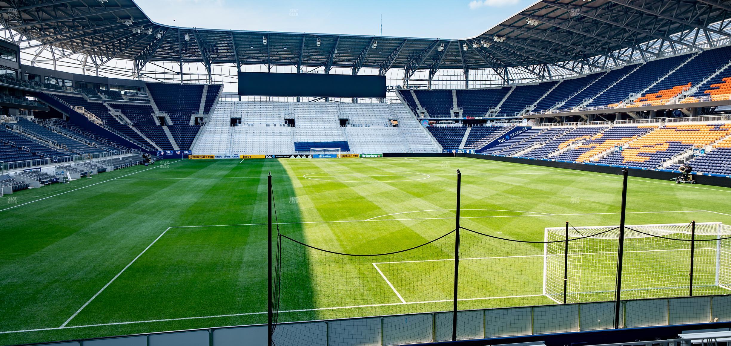 Seating view for TQL Stadium Section 129