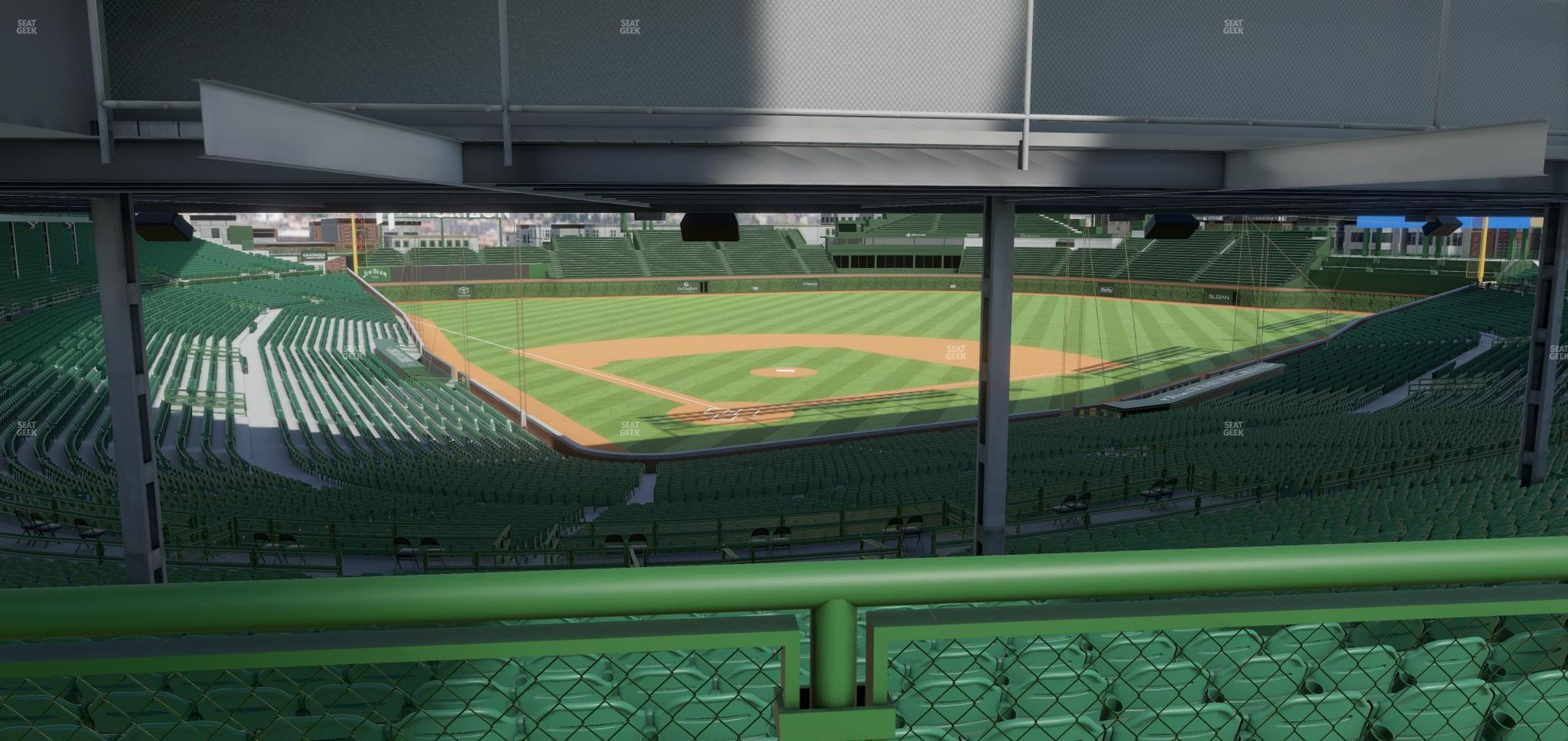 Seating view for Wrigley Field Section 218