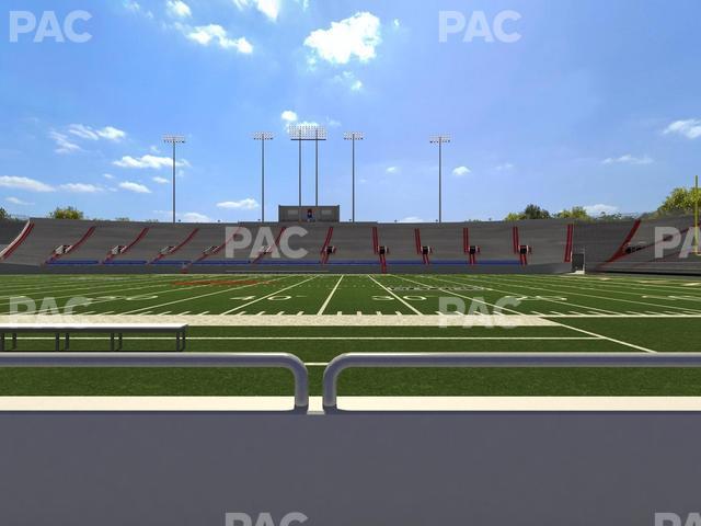 Seating view for War Memorial Stadium (Little Rock) Section 25