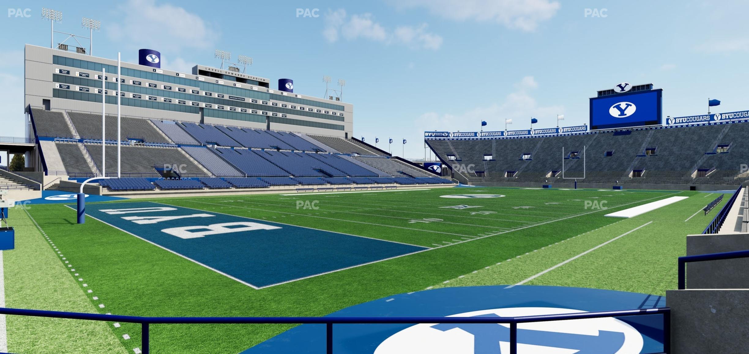 Seating view for LaVell Edwards Stadium Section 41