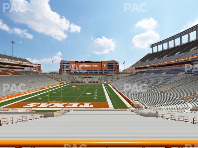 Seating view for Darrell K Royal - Texas Memorial Stadium Section 15