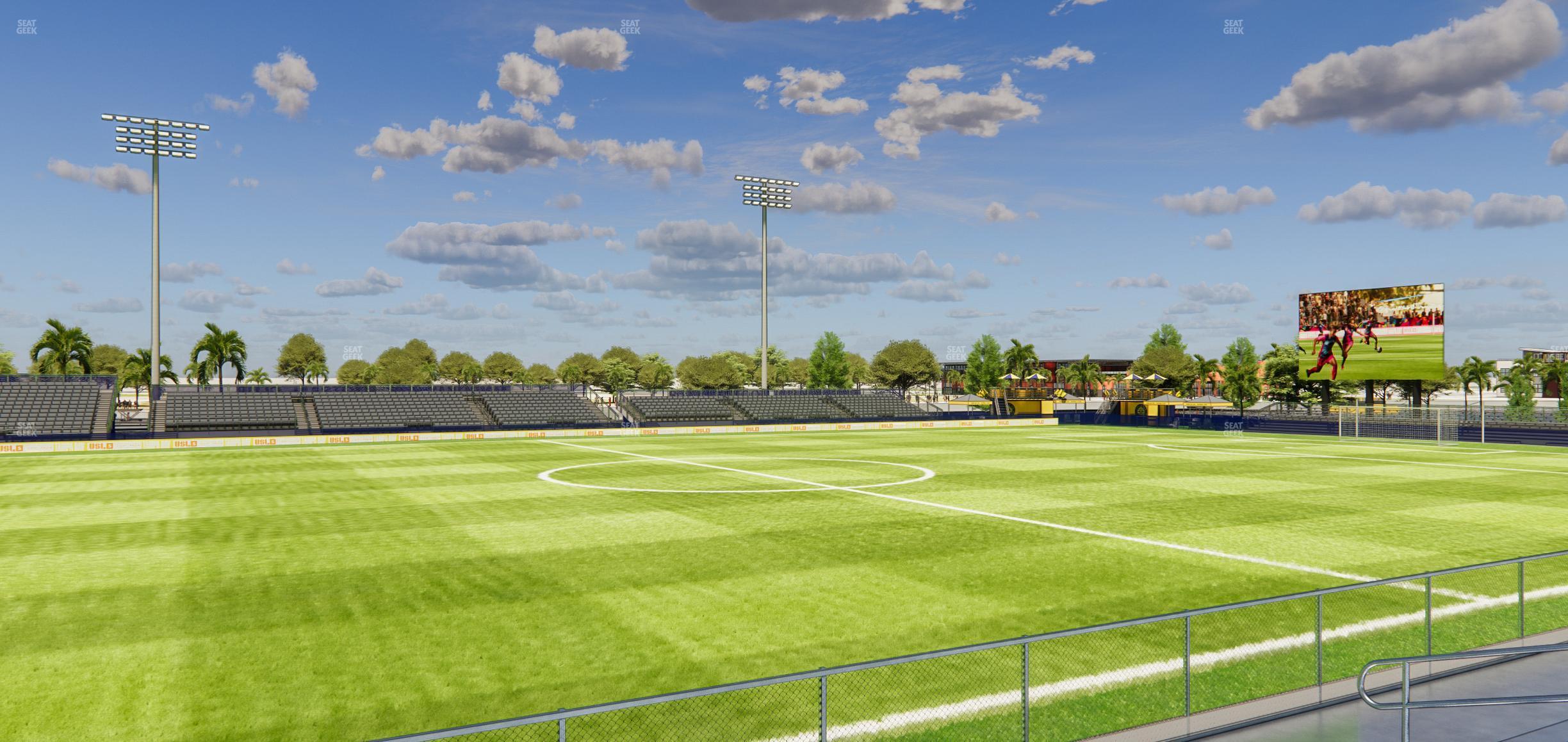 Seating view for Riverfront Stadium at Blake High School Section 123