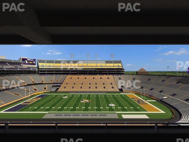 Seating view for Tiger Stadium Section Suite 212