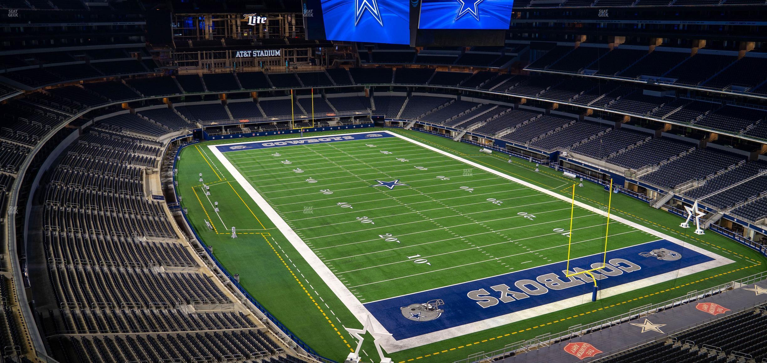 Seating view for AT&T Stadium Section Ring Of Honor Suite 526