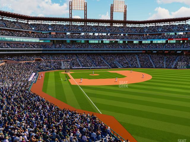 Seating view for Citizens Bank Park Section Suite 68