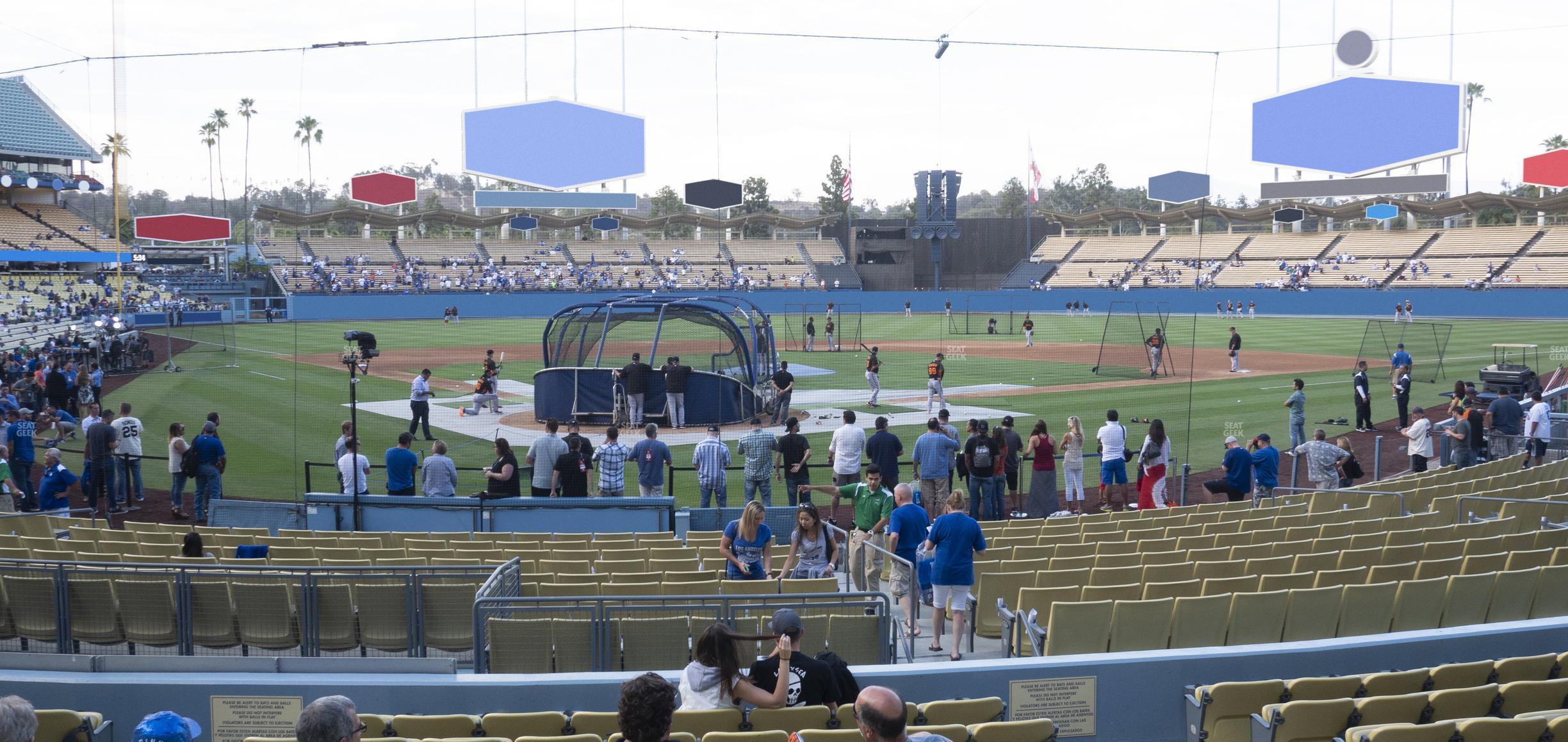 Seating view for Dodger Stadium Section 4 Fd