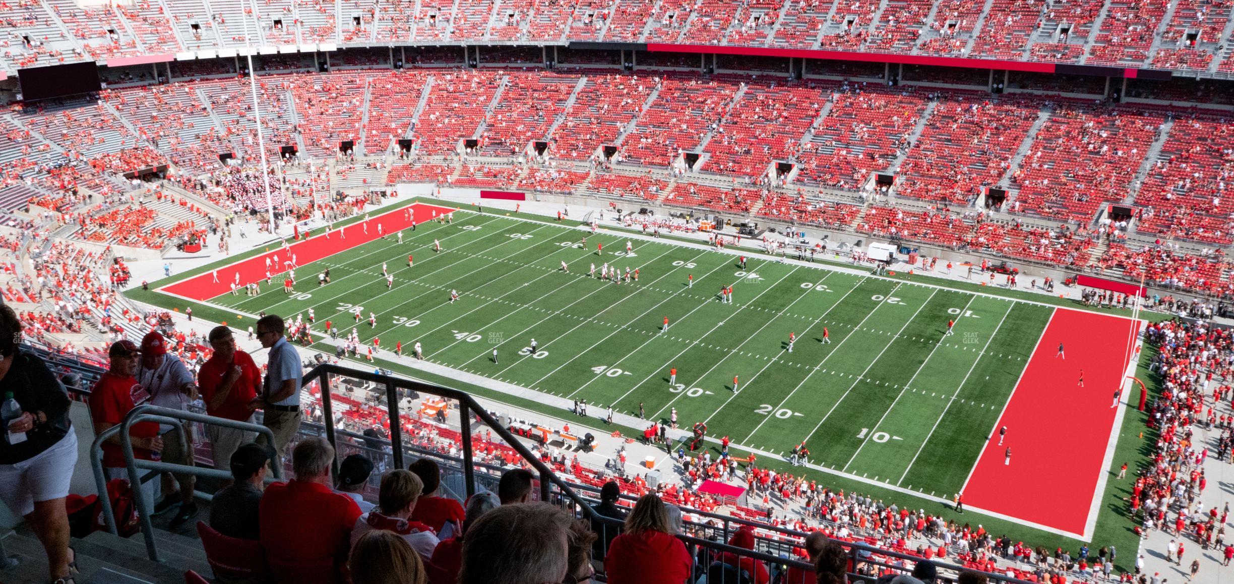 Seating view for Ohio Stadium Section 29 D