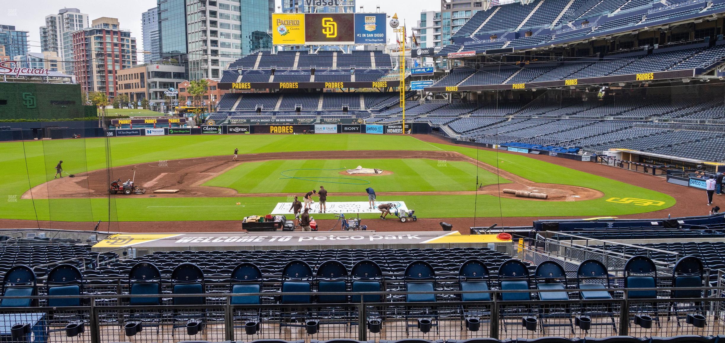 Seating view for Petco Park Section Lexus Club