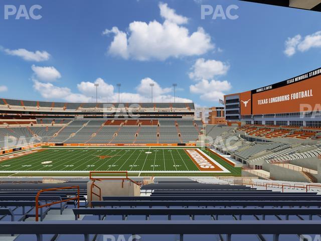 Seating view for Darrell K Royal - Texas Memorial Stadium Section 3