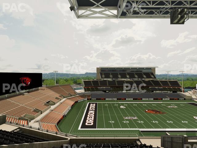 Seating view for Reser Stadium Section 223