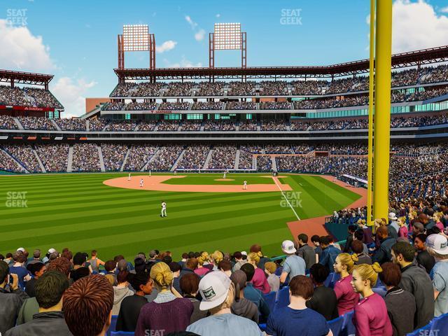 Seating view for Citizens Bank Park Section 141