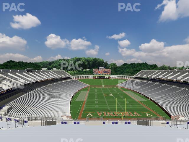 Seating view for Scott Stadium Section 521