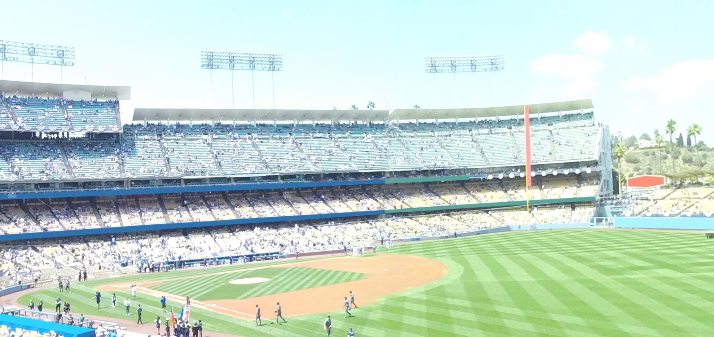 Seating view for Dodger Stadium Section 158 Lg